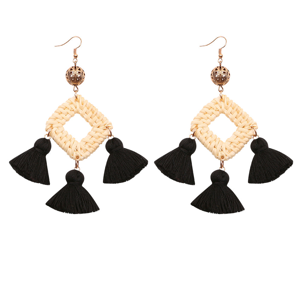 College Tassel Earring – Mamili