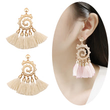 Load image into Gallery viewer, Tassels Handmade Dangle Earrings