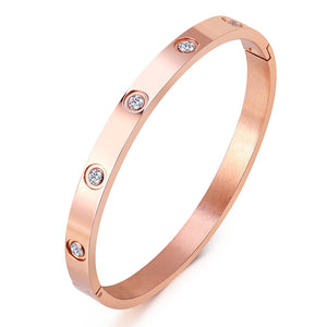 MVCOLEDY 18 K Gold Bangle