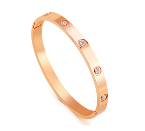 MVCOLEDY 18 K Gold Bangle