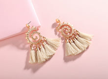 Load image into Gallery viewer, Tassels Handmade Dangle Earrings