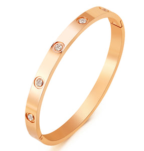 MVCOLEDY 18 K Gold Bangle